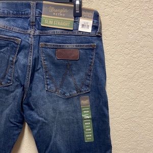 Mens jeans- tags on